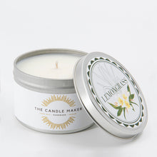 Load image into Gallery viewer, lemongrass soy candle in silver