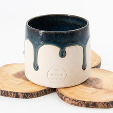 Load image into Gallery viewer, dark blue candle refill pots by the candle maker