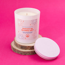 Load image into Gallery viewer, 40th Birthday Gift For Her soy wax glass scented candle