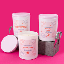 Load image into Gallery viewer, Mother of the Bride Gift  scented soy candles for birthdays Funny Hen Party Gift