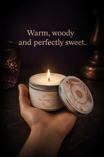 Load image into Gallery viewer, Wood Smoke Vanilla scented canle