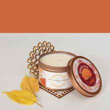Load image into Gallery viewer, Pumpkin and Cinnamon Scented soy Candle