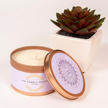 Load image into Gallery viewer, lavender and chamomile soy wax candle