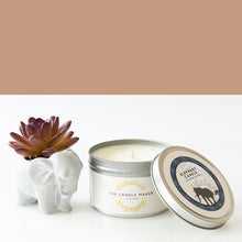 Load image into Gallery viewer, soy wax Teakwood Elephant Candle