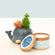 Load image into Gallery viewer, Seychelles soy wax gold candle