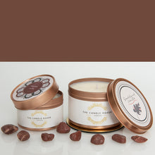 Load image into Gallery viewer, Sandalwood Vanilla and wood smoke leather candle