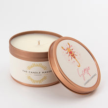 Load image into Gallery viewer, scorpio zodiac soy wax candle lavender chamomile hand made uk