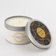 Load image into Gallery viewer, frankincense & myrrh soy wax candle uk silver