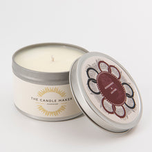 Load image into Gallery viewer, Woodsmoke and Leather soy wax candle uk made