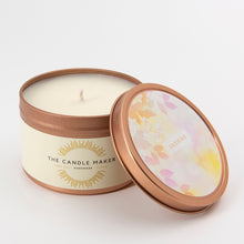 Load image into Gallery viewer, jasmine soy wax candle london uk rose gold