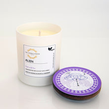 Load image into Gallery viewer, alien glass soy candle