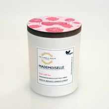 Load image into Gallery viewer, Mademoiselle glass soy candle