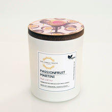Load image into Gallery viewer, Passionfruit Martini soy glass candle