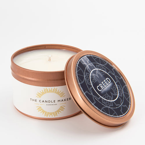 creed scented candle rose gold