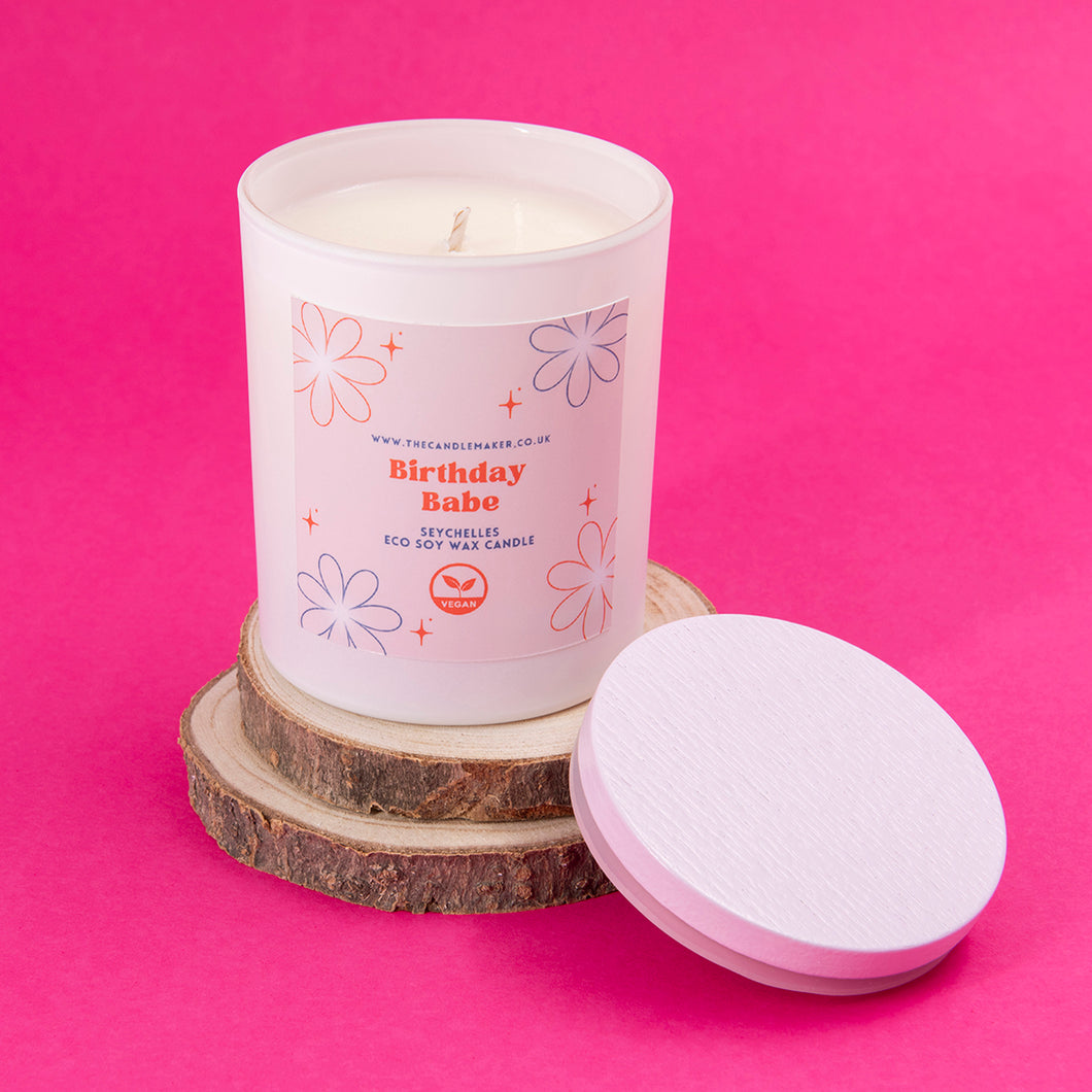Birthday Gift For Her soy wax scented candle