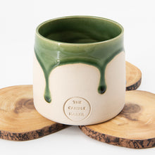 Load image into Gallery viewer, Jade handmade ceramic pots for refillable candles
