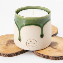 Load image into Gallery viewer, Jade handmade ceramic pots for refillable candles
