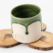 Load image into Gallery viewer, Jade handmade ceramic pots for refillable candles
