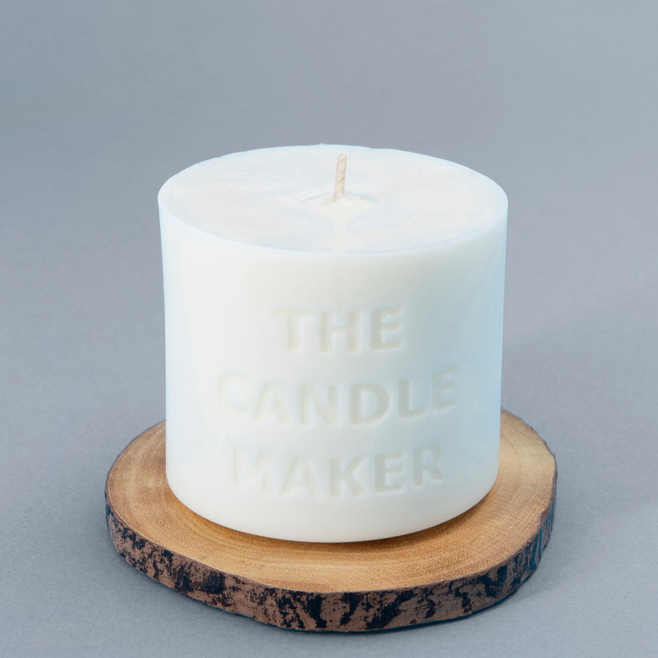 Dark Honey &amp; Tobacco refill scented candle by the candle maker