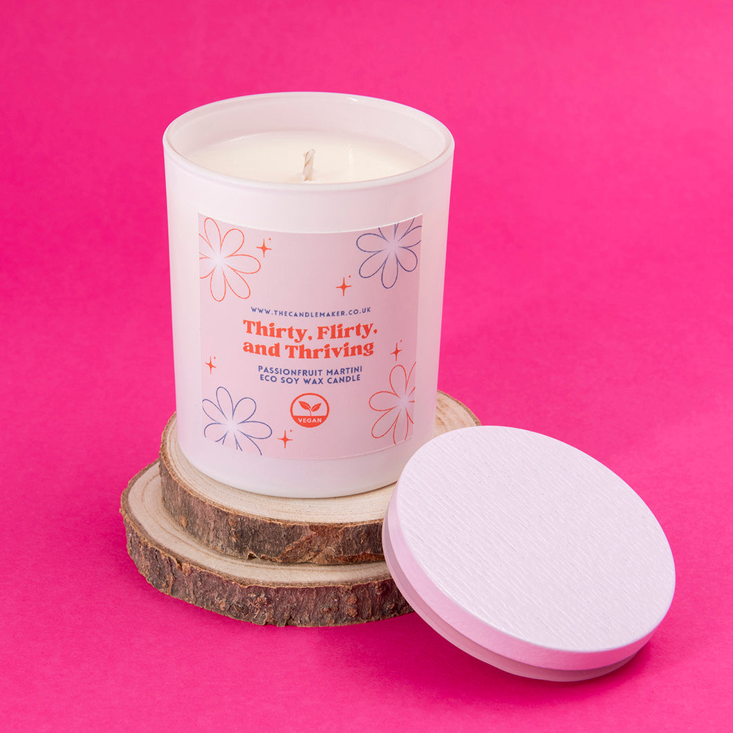 Thirty, Flirty & Thriving scented candle