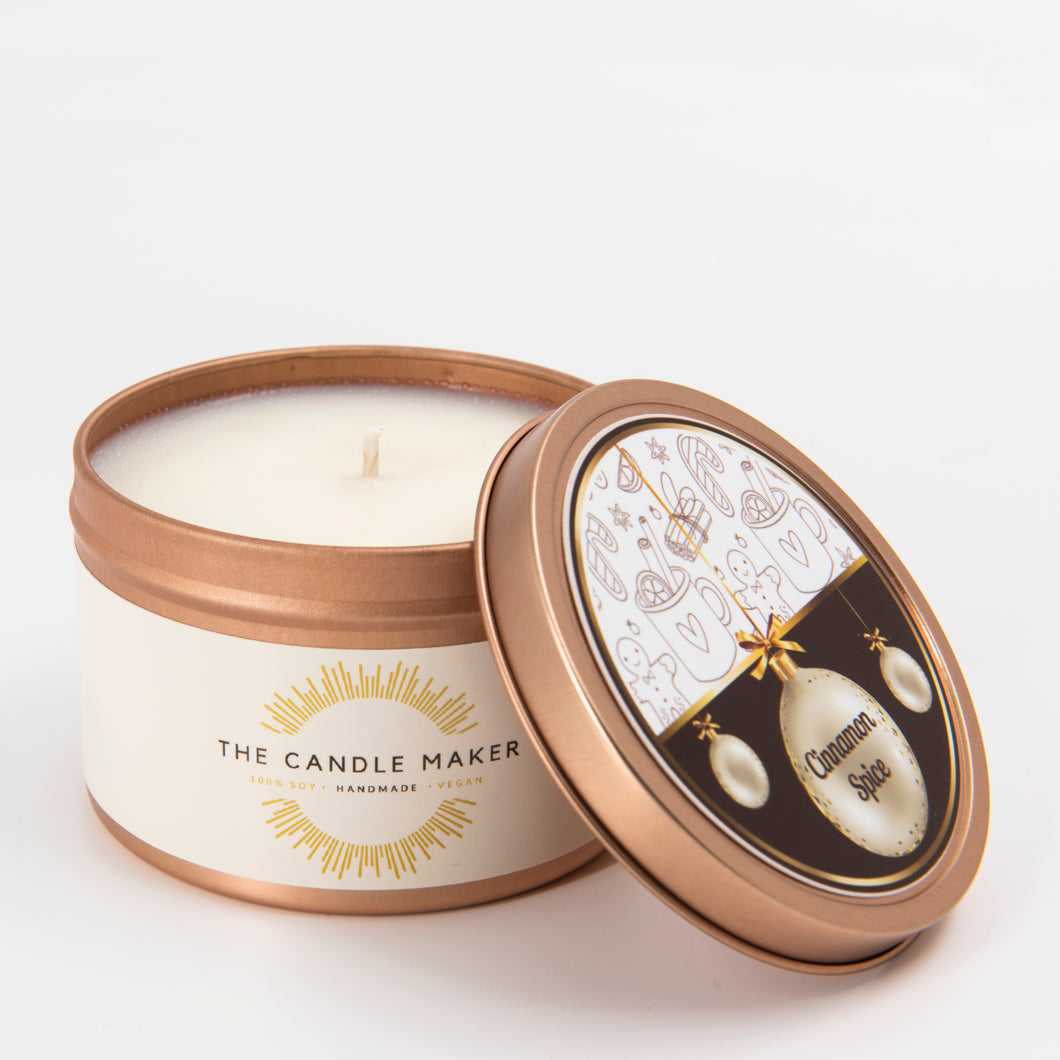 Cinnamon Spice Scented Candle