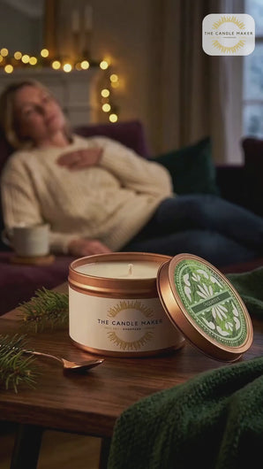 Peppermint Scented Candle