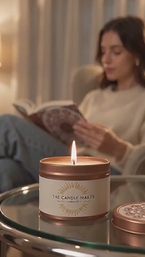 Tonka Bean and Myrrh Scented Candle