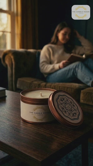 Dark Honey & Tobacco scented candle