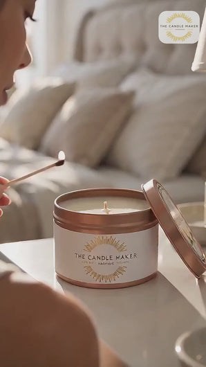 lemon grass soy candle from the candle maker