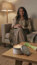Load and play video in Gallery viewer, Lemongrass Scented Essential Oil Candle
