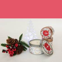 Load image into Gallery viewer, Christmas tree soy wax candles 

