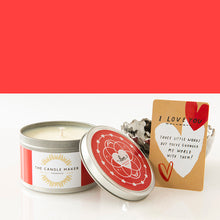 Load image into Gallery viewer, love valentines day soy wax candles
