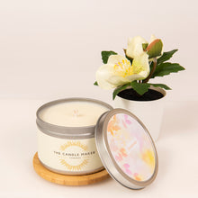 Load image into Gallery viewer, Jasmine scented 100% eco-soy wax candle
