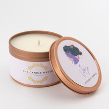 Load image into Gallery viewer, virgo zodiac soy wax candle lavender chamomile made in the uk
