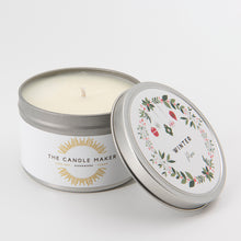 Load image into Gallery viewer, winter pine soy wax candle made in london essex
