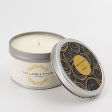 Load image into Gallery viewer, frankincense &amp; myrrh soy wax candle uk silver
