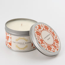 Load image into Gallery viewer, silver gingerbread dream soy wax candle UK london

